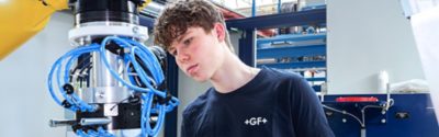 Apprenticeship program at GF in Schaffhausen