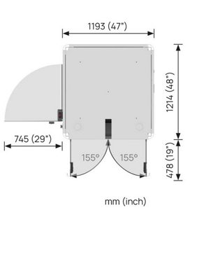 top view